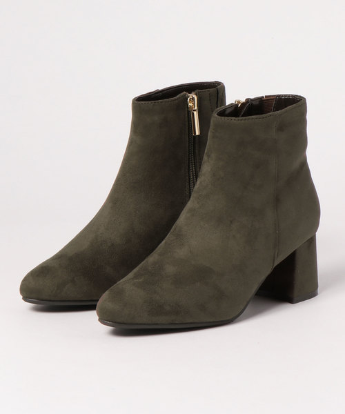 LE TALON（ルタロン）の「5.5cmフレアヒールショートブーツ◆（ブーツ・レディース・ブラック/ブラック系その他/パープル/カーキ・S/M/L/LL）」の22枚目の写真