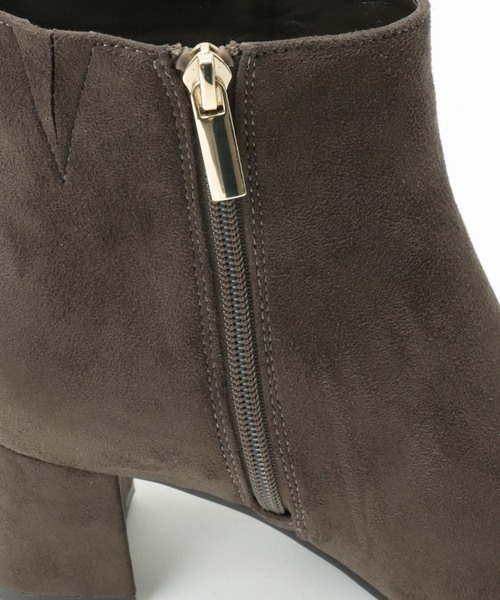 LE TALON（ルタロン）の「5.5cmフレアヒールショートブーツ◆（ブーツ・レディース・ブラック/ブラック系その他/パープル/カーキ・S/M/L/LL）」の17枚目の写真