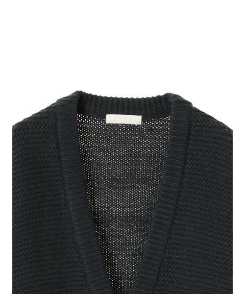 AMERICAN HOLIC（アメリカンホリック）の「・ローゲージVネックロングカーディガン（カーディガン/ボレロ・レディース・ブラック/ダークグリーン/アイボリー/グレー系その他・FREE）」の13枚目の写真