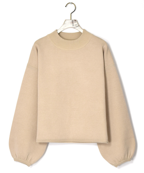 w closet（ダブルクローゼット）の「12Gニジュウスハイネックプルオーバー（ニット/セーター・レディース・ホワイト/ミント/パープル系その他/ライトベージュ・FREE）」の17枚目の写真