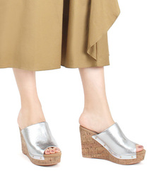 RANDA | ストレスフリー/スタッズクッションミュールサンダル(サンダル)