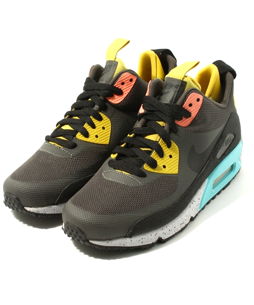 And A（アンドエー）の「NIKE AIR MAX 90 NO SEW（スニーカー・レディース・ブラック/オリーブ・24.0cm）」の11枚目の写真