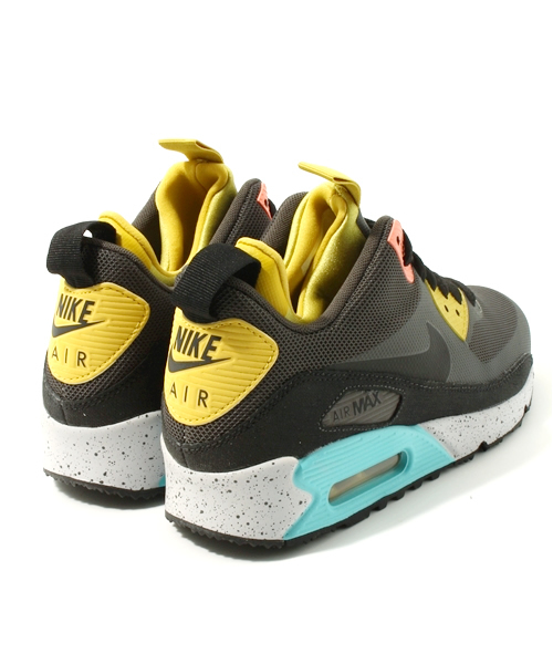 And A（アンドエー）の「NIKE AIR MAX 90 NO SEW（スニーカー・レディース・ブラック/オリーブ・24.0cm）」の5枚目の写真