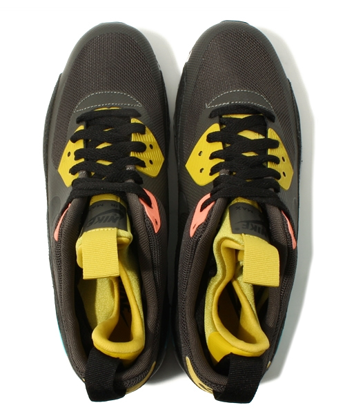 And A（アンドエー）の「NIKE AIR MAX 90 NO SEW（スニーカー・レディース・ブラック/オリーブ・24.0cm）」の10枚目の写真