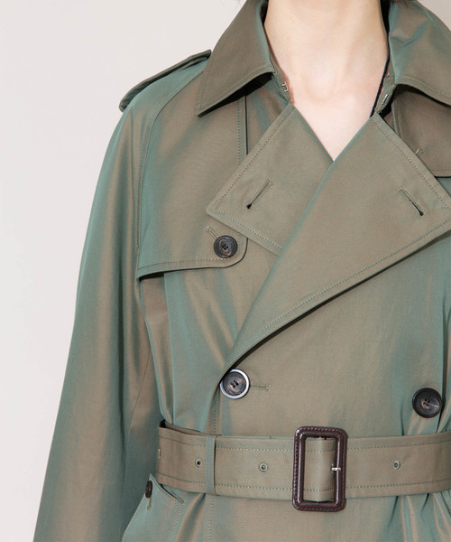 PUBLIC TOKYO（パブリックトウキョウ）の「極 クラシックトレンチ（トレンチコート・レディース・カーキ/ベージュ・FREE）」の5枚目の写真