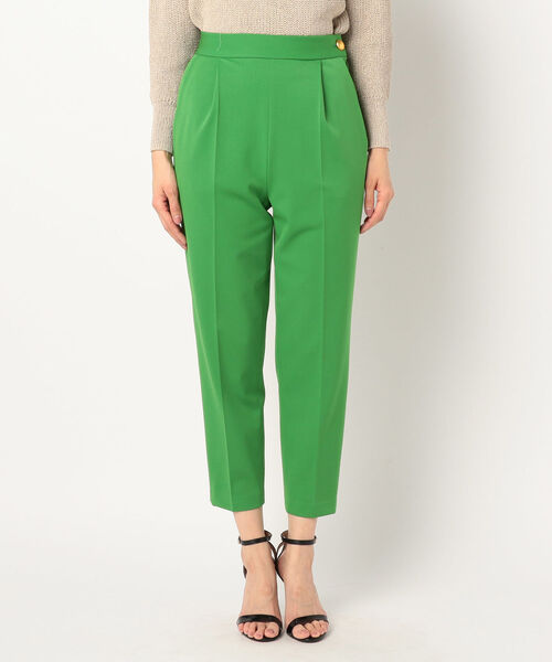 NOLLEY’S（ノーリーズ）の「ギャバテーパードカラーパンツ（その他パンツ・レディース・ベージュ/グリーン/ラベンダー・38/36/34）」の4枚目の写真