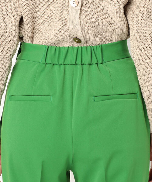 NOLLEY’S（ノーリーズ）の「ギャバテーパードカラーパンツ（その他パンツ・レディース・ベージュ/グリーン/ラベンダー・38/36/34）」の9枚目の写真