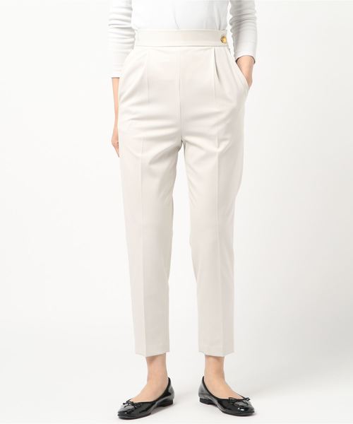 NOLLEY’S（ノーリーズ）の「ギャバテーパードカラーパンツ（その他パンツ・レディース・ベージュ/グリーン/ラベンダー・38/36/34）」の17枚目の写真