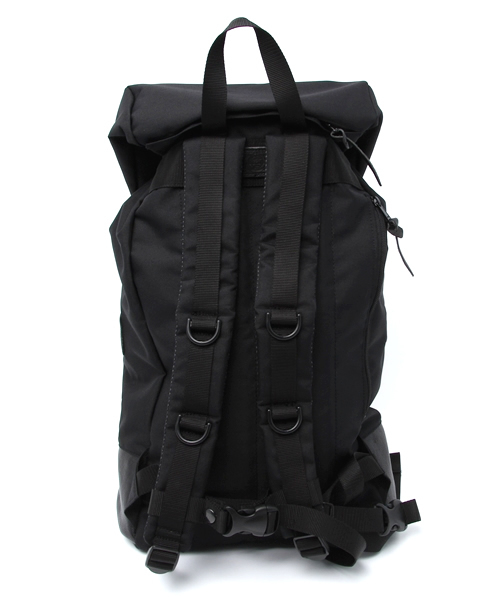 Butler Verner Sails(バトラーヴァーナーセイルス)の「【Butler Verner Sails】 コーデュラナイロンフラップバックパック JA-1199-2(バックパック/リュック・メンズ・ブラック/ブラウン・FREE)」の7枚目の写真