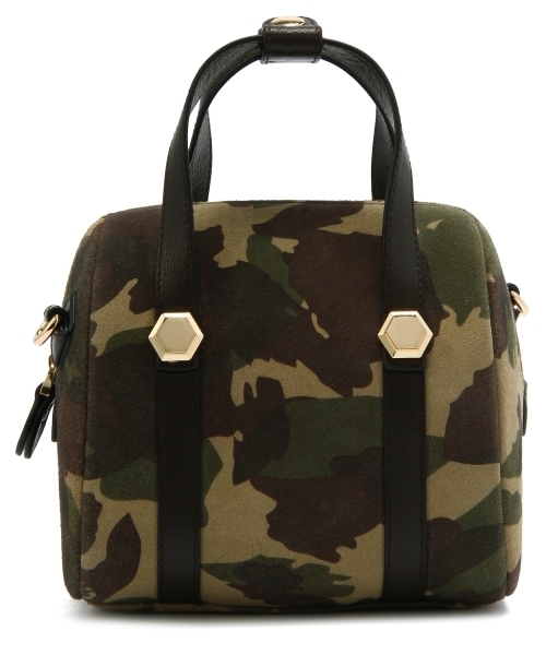 BEAUTY&YOUTH UNITED ARROWS（ビューティーアンドユースユナイテッドアローズ）の「BY Hashibami別注カモフラージュミニボストン2 ◆（ボストンバッグ・レディース・オリーブ・フリー）」の3枚目の写真