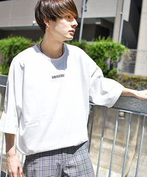 kutir | 【ウルトラルーズシルエット】ユニバースプリントTシャツ(Tシャツ/カットソー)