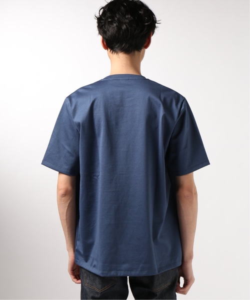 EDIFICE(エディフィス)の「コットン ワイドポケットTee(Tシャツ/カットソー・メンズ・ホワイト/ブラック/ラスタ/ブルー/ベージュ・MEDIUM/LARGE/SMALL)」の6枚目の写真