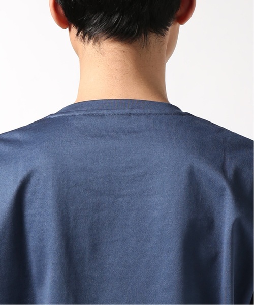 EDIFICE(エディフィス)の「コットン ワイドポケットTee(Tシャツ/カットソー・メンズ・ホワイト/ブラック/ラスタ/ブルー/ベージュ・MEDIUM/LARGE/SMALL)」の8枚目の写真