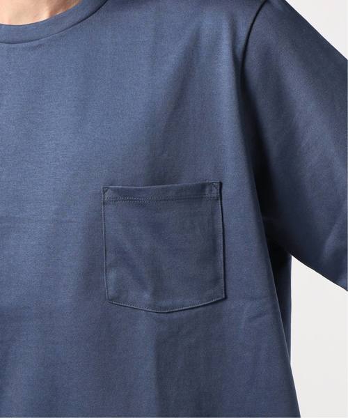 EDIFICE(エディフィス)の「コットン ワイドポケットTee(Tシャツ/カットソー・メンズ・ホワイト/ブラック/ラスタ/ブルー/ベージュ・MEDIUM/LARGE/SMALL)」の11枚目の写真