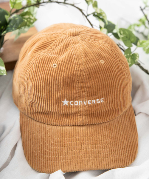 CONVERSE（コンバース）の「∴WEGO/CONVERSE別注コーデュロイLowCap（キャップ・メンズ・ブラウン/ダークグリーン/ベージュ/ブラック・FREE）」の3枚目の写真