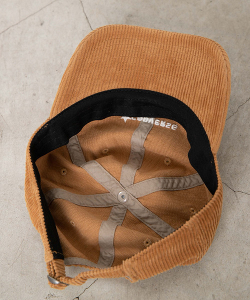 CONVERSE（コンバース）の「∴WEGO/CONVERSE別注コーデュロイLowCap（キャップ・メンズ・ブラウン/ダークグリーン/ベージュ/ブラック・FREE）」の7枚目の写真