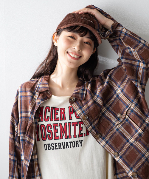 CONVERSE（コンバース）の「∴WEGO/CONVERSE別注コーデュロイLowCap（キャップ・メンズ・ブラウン/ダークグリーン/ベージュ/ブラック・FREE）」の9枚目の写真