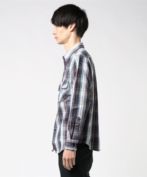 【セール】BIG MIKE ビックマイク / チェック柄 長袖ヘビーネルシャツ 1019352（シャツ/ブラウス）｜BIG MIKE（ビッグマイク）