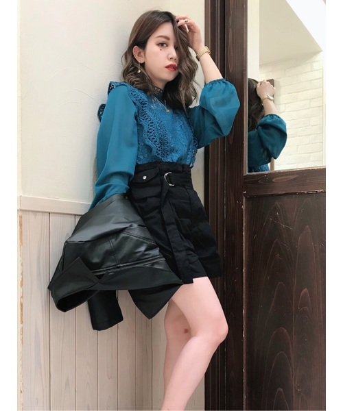 Cecil Mcbee セシルマクビー の レースブラウスtops シャツ ブラウス Wear