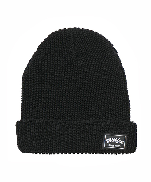 MILKFED.（ミルクフェド）の「BASIC KNITTED CAP　（ニットキャップ/ビーニー/無地）（ニットキャップ/ビーニー・レディース・ブラック/グレー/ネイビー/イエロー/バーガンディー・ONE SIZE）」の7枚目の写真
