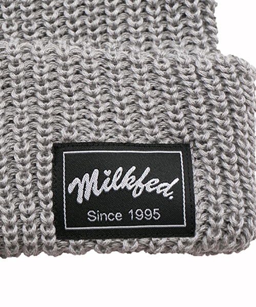 MILKFED.（ミルクフェド）の「BASIC KNITTED CAP　（ニットキャップ/ビーニー/無地）（ニットキャップ/ビーニー・レディース・ブラック/グレー/ネイビー/イエロー/バーガンディー・ONE SIZE）」の11枚目の写真