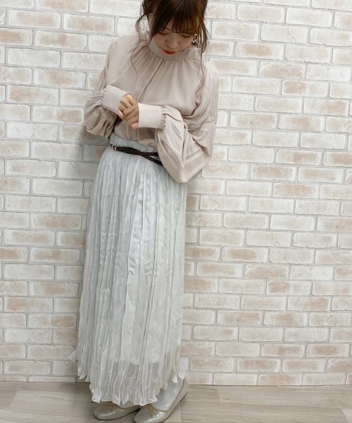 apres jour（アプレジュール）の「オープンショルダーボタンブラウス【ZOZOTOWN限定アイテム】（シャツ/ブラウス・レディース・ブラック/オフホワイト/ライトベージュ・フリー）」の15枚目の写真