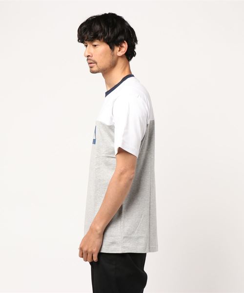 FILA GOLF(フィラゴルフ )の「【FILA:フィラゴルフ】ロゴプリントTシャツ / 半袖 ユニセックス(Tシャツ/カットソー・メンズ・ホワイト/グレー・MEDIUM/SMALL/X-LARGE/LARGE)」の4枚目の写真