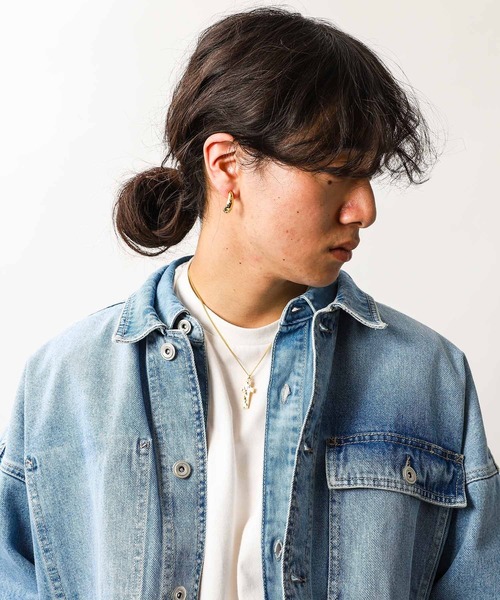 Ayler（アイラー）の「Ayler / Foop pierce.（ピアス（片耳用）・メンズ・シルバー/ゴールド・FREE）」の10枚目の写真