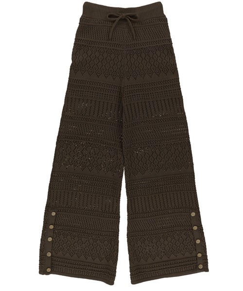 ALEXIA STAM（アリシアスタン）の「Openwork Knit Pants
