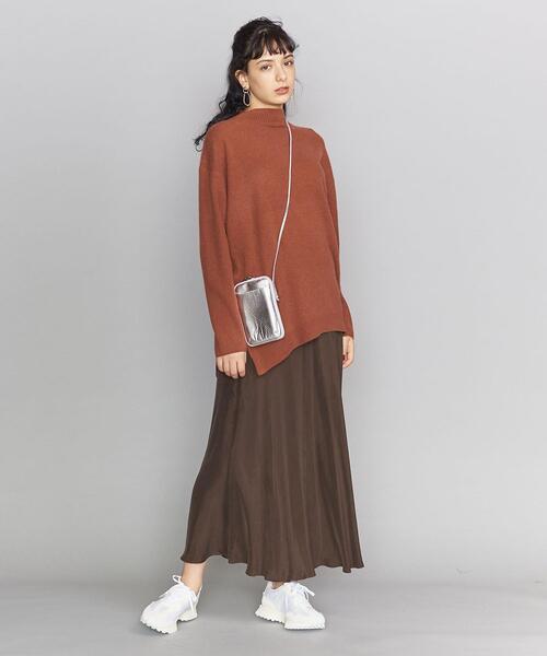 BEAUTY&YOUTH UNITED ARROWS（ビューティーアンドユースユナイテッドアローズ）の「BY∴ ヴィンテージライクマーメードフレアマキシスカート ◆（スカート・レディース・ダークブラウン/ダークグレー/ベージュ/ダークグリーン/ブラウン・SMALL/MEDIUM/LARGE）」の18枚目の写真