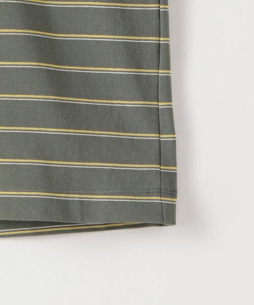 Steven Alan（スティーブンアラン）の「＜Steven Alan＞ LIGHT HI-DENS BORDER TEE-BOLD/Tシャツ（Tシャツ/カットソー・メンズ・モカ/コバルトブルー/ケリー/ホワイト・SMALL/LARGE/X-LARGE/MEDIUM）」の13枚目の写真