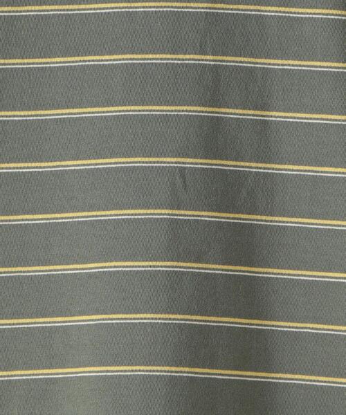 Steven Alan（スティーブンアラン）の「＜Steven Alan＞ LIGHT HI-DENS BORDER TEE-BOLD/Tシャツ（Tシャツ/カットソー・メンズ・モカ/コバルトブルー/ケリー/ホワイト・SMALL/LARGE/X-LARGE/MEDIUM）」の14枚目の写真