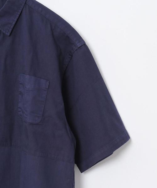 coen(コーエン)の「パッチワークオーバーダイ半袖シャツ(シャツ/ブラウス・メンズ・ベージュ/ネイビー・X-LARGE/LARGE/SMALL/MEDIUM)」の17枚目の写真