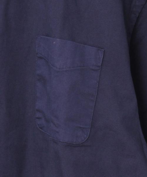 coen(コーエン)の「パッチワークオーバーダイ半袖シャツ(シャツ/ブラウス・メンズ・ベージュ/ネイビー・X-LARGE/LARGE/SMALL/MEDIUM)」の13枚目の写真