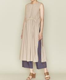 【美品】アストラット-ASTRAET-ウエストベルトシャツチュニック ASTRAET（アストラット）の「＜ASTRAET（アストラット