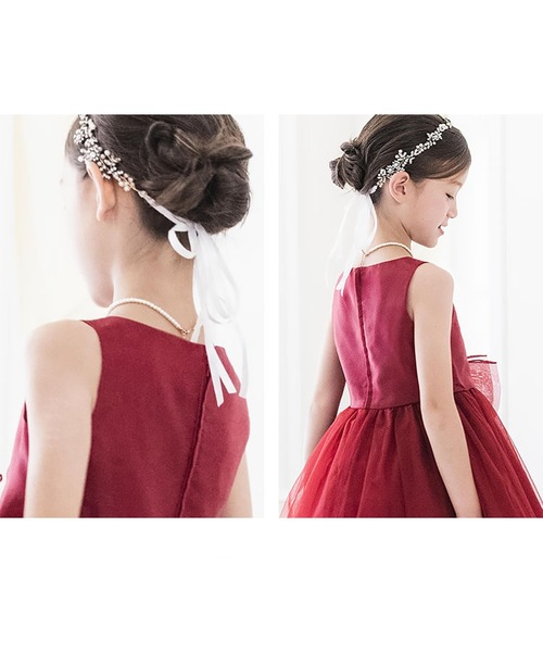 Catherine Cottage（キャサリンコテージ）の「ボタニカルビジューカチューシャ（カチューシャ・キッズ・ゴールド・FREE）」の6枚目の写真