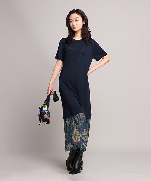 Desigual(デシグアル)の「ワンピース半袖 OSAKA(ワンピース・レディース・ブルー・L/S/M/2L)」の8枚目の写真