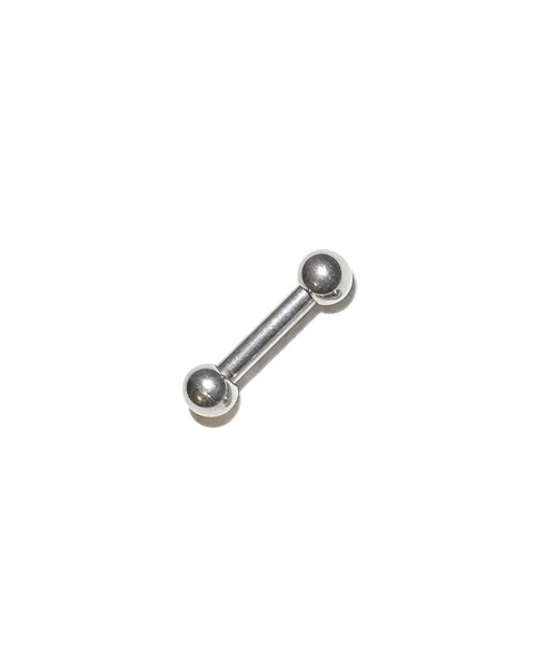 MORPH（モルフ）の「MORPH モルフ  バーベルボディーピアス 8ゲージ 8mm~16mm（ピアス（片耳用）・メンズ・シルバー・8/10/12/14/16）」の5枚目の写真