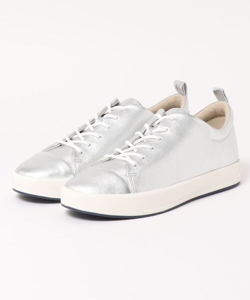 tsumori chisato WALK(ツモリチサトウォーク)の「レースアップスニーカー(スニーカー・レディース・ホワイト/シルバー・22.5cm/23.0cm/23.5cm/24.0cm/24.5cm)」の2枚目の写真