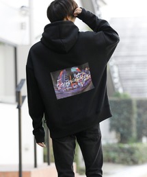 En serio TOKYO | ボリューム 裏起毛 / ビッグシルエット プルオーバー フーディー パーカー / 【FAST TOWN】(パーカー)