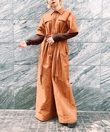 G.V.G.V.（ジーヴィージーヴィー）の「COTTON NYLON JUMPSUIT