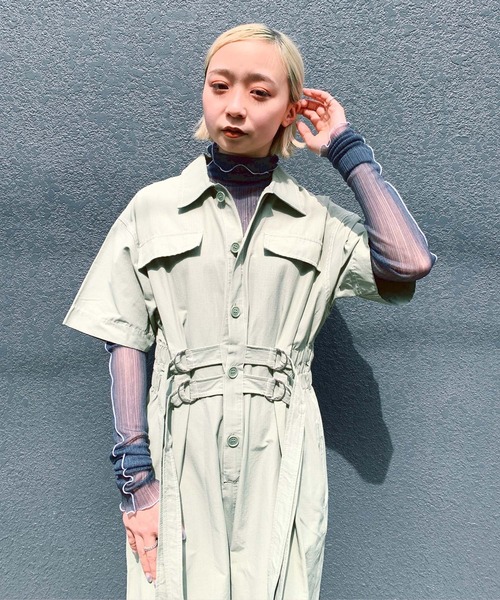 G.V.G.V.（ジーヴィージーヴィー）の「COTTON NYLON JUMPSUIT