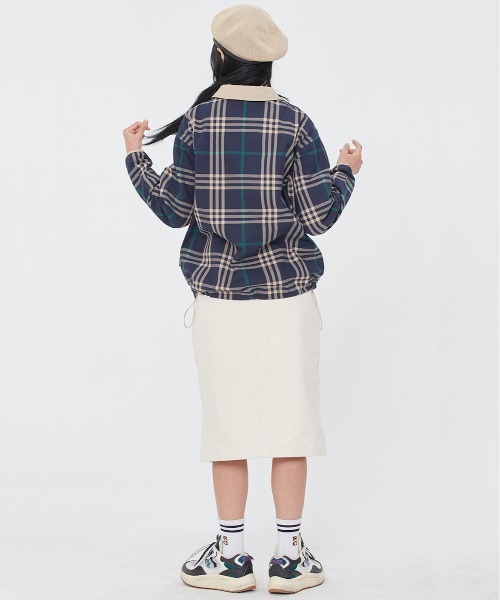 ROMANTIC CROWN（ロマンティッククラウン）の「【ROMANTIC CROWN】CLASSIC CHECK JACKET / ロマンティッククラウン クラシック チェック ジャケット（ブルゾン・メンズ・オートミール/ネイビー・MEDIUM/SMALL/X-LARGE/LARGE）」の18枚目の写真