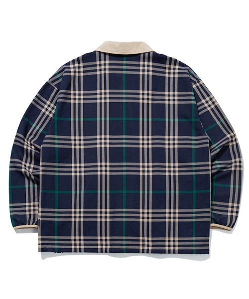 ROMANTIC CROWN（ロマンティッククラウン）の「【ROMANTIC CROWN】CLASSIC CHECK JACKET / ロマンティッククラウン クラシック チェック ジャケット（ブルゾン・メンズ・オートミール/ネイビー・MEDIUM/SMALL/X-LARGE/LARGE）」の20枚目の写真