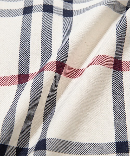 ROMANTIC CROWN（ロマンティッククラウン）の「【ROMANTIC CROWN】CLASSIC CHECK JACKET / ロマンティッククラウン クラシック チェック ジャケット（ブルゾン・メンズ・オートミール/ネイビー・MEDIUM/SMALL/X-LARGE/LARGE）」の13枚目の写真