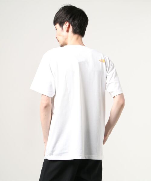 THE NORTH FACE（ザノースフェイス）の「THE NORTH FACE/ノースフェイス プリントTシャツ NT32135（Tシャツ/カットソー・メンズ・ホワイト×ブルー/ホワイト系その他/ホワイト・S/XL/XXL/M/L）」の12枚目の写真