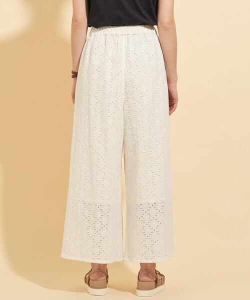 新品未使用　BEAUTY&YOUTH レースパンツ BEAUTY＆YOUTH UNITED ARROWS パンツ 「WEB限定」裾レース