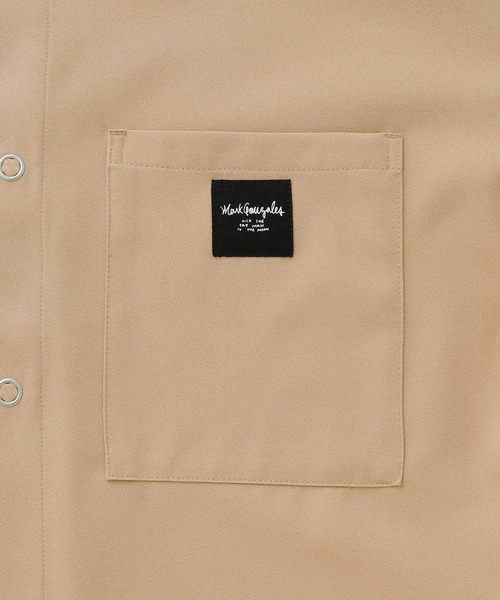 Mark Gonzales（マーク・ゴンザレス）の「Mark Gonzales/マークゴンザレス MONO-MART別注 オーバーサイズ クレリック ピスネーム半袖ワークシャツ（シャツ/ブラウス・メンズ・ブルー系その他2/ベージュ系その他/ブルー系その他/ホワイト系その他/グレー系その他・FREE）」の11枚目の写真