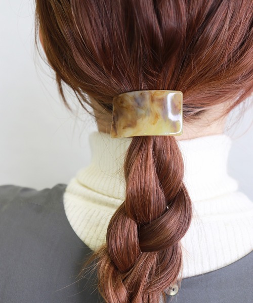 Monocoro toppi（モノコロトッピ）の「バリエーション豊富 マーブル クリア カラーヘアゴム（ヘアゴム・レディース・A/B/C/D/E/H/G/F/J/I/K/L・フリー）」の5枚目の写真