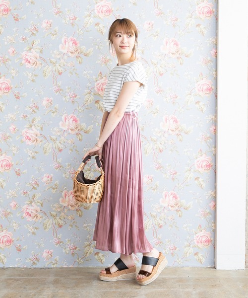 menue(メヌエ)の「厚底ウェッジストラップサンダル(サンダル・レディース・ブラック系その他/ゴールド系その他/パイソン・LL/S/M/L)」の10枚目の写真